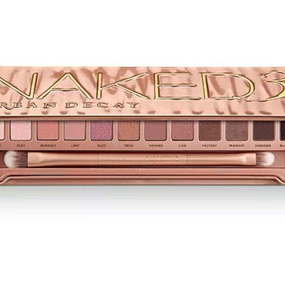 Amazon.com: URBAN DECAY Naked 3 Mini Eyeshadow Palette - 6  Urban Decay Naked3 Palette